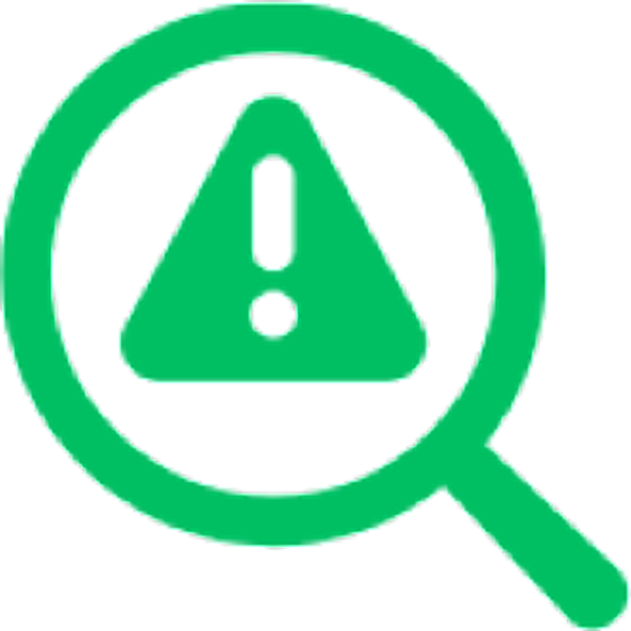 A magnifying glass